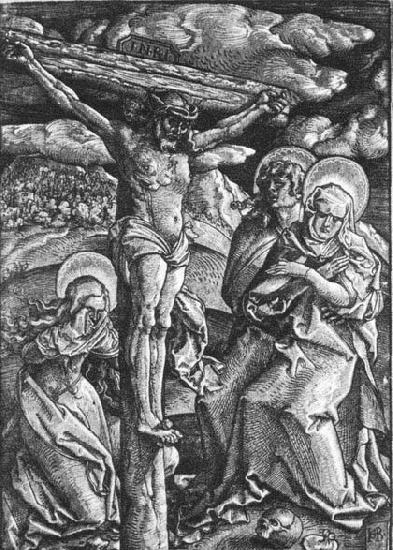 BALDUNG GRIEN, Hans Crucifixion Spain oil painting art